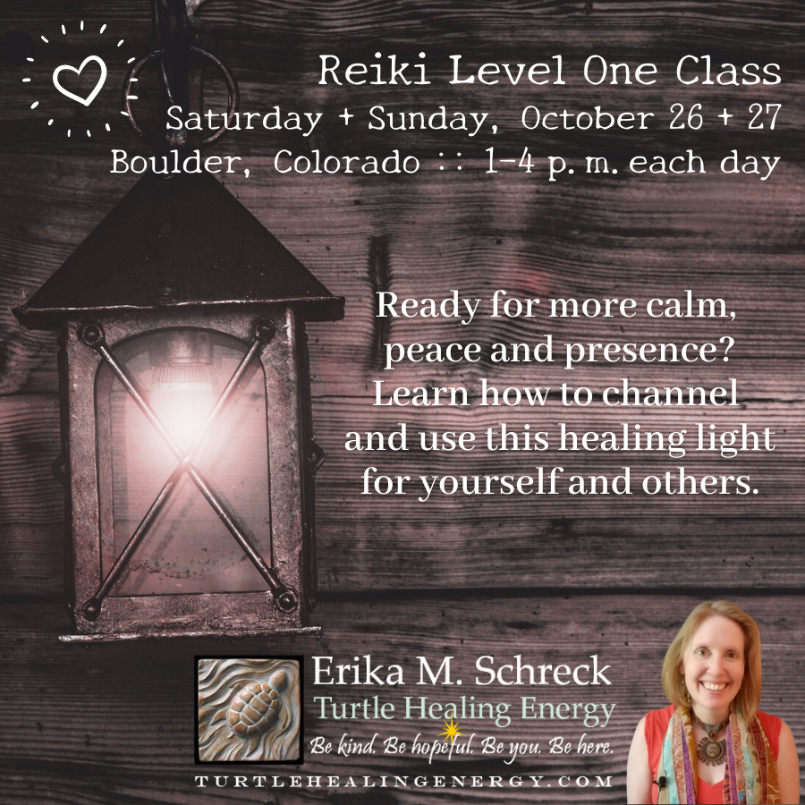 Reiki Level One In-Person Class October 2024